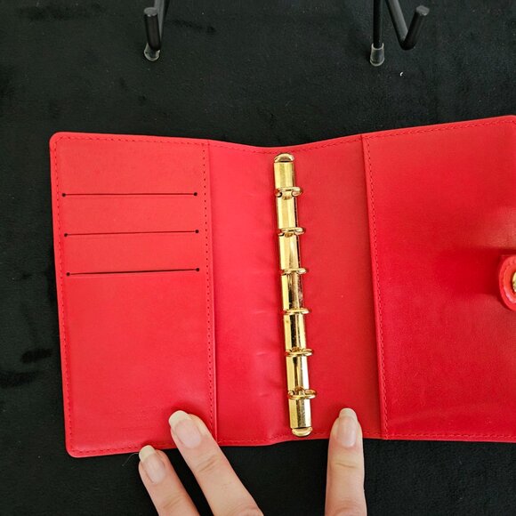 Louis Vuitton Red Monogram Vernis Notebook Agenda Cover - Picture 11 of 11